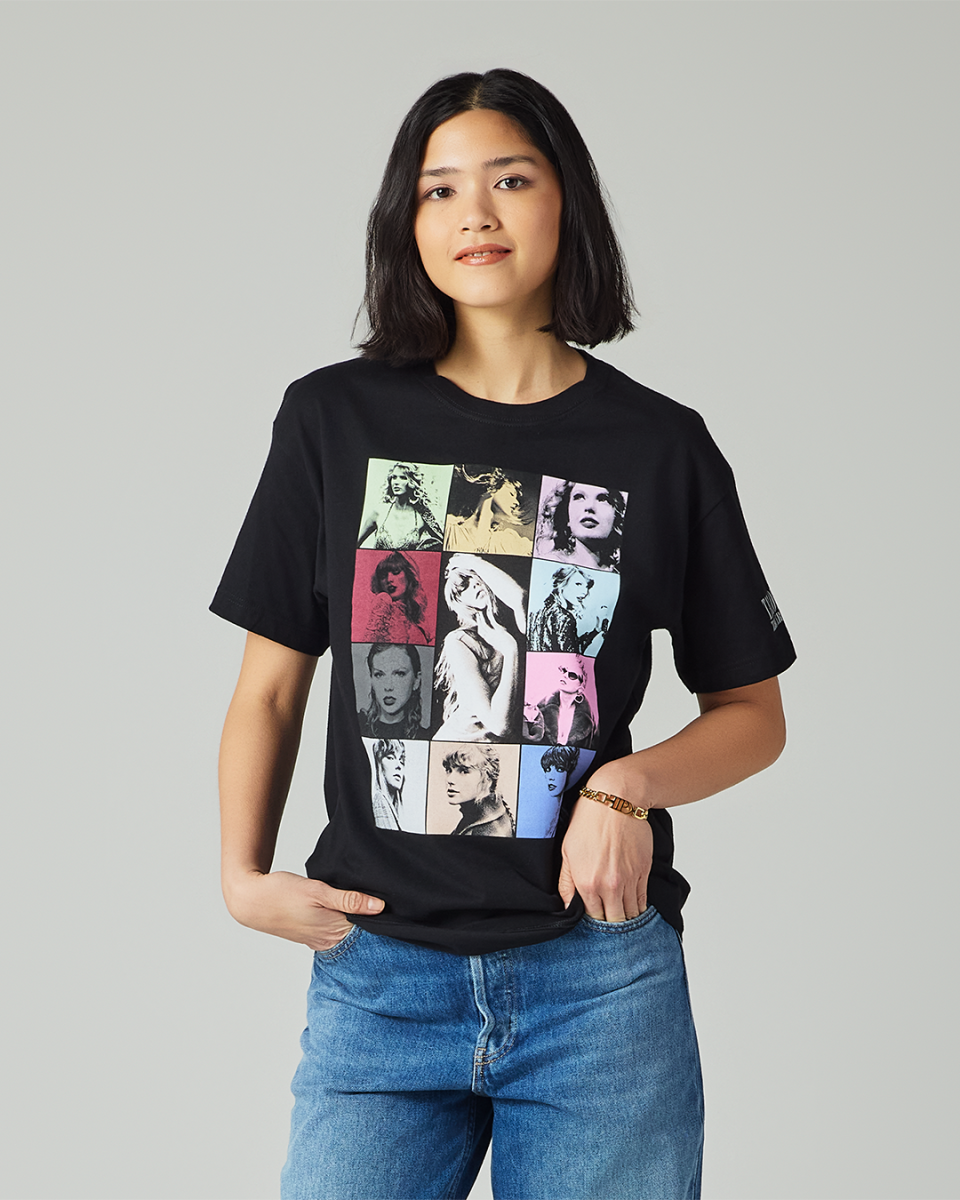 Taylor Swift | The Eras Tour Through Vancouver II Black T-Shirt
