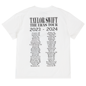 Taylor Swift | The Eras Tour Through Vancouver II White T-Shirt