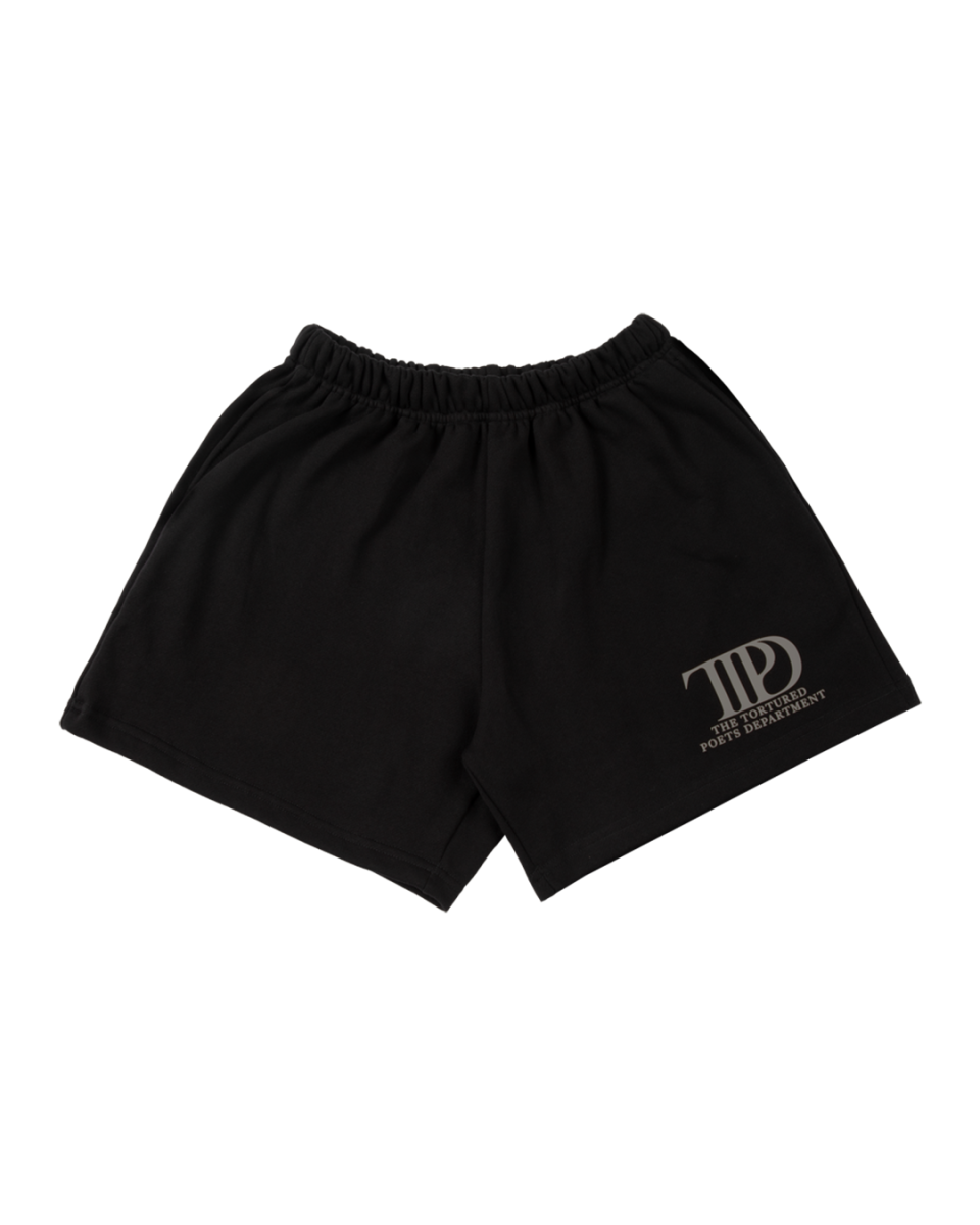 The Tortured Poets Department Black Shorts