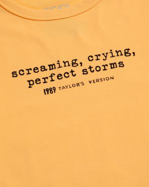 Screaming. Crying. Perfect Storms Baby T-Shirt