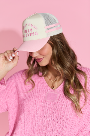 Really Busy Dilly Dallying Trucker Hat